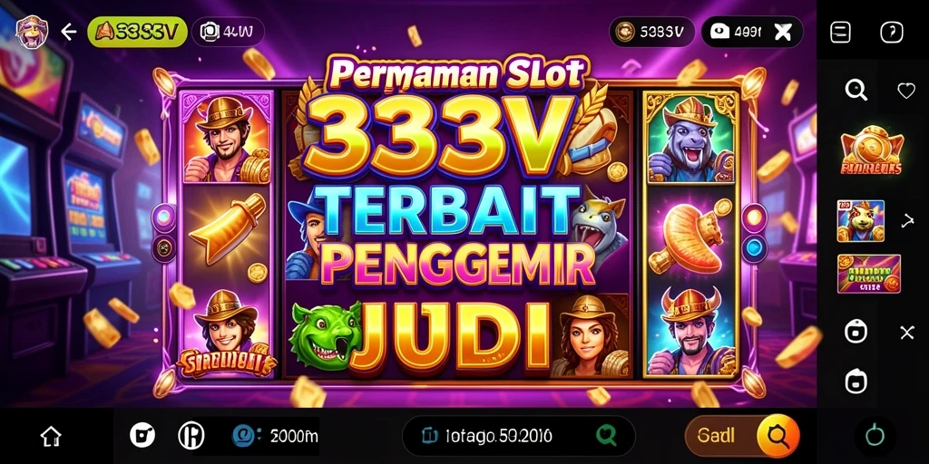 Screenshot gameplay 333V yang menunjukkan keseruan dan grafis menarik.