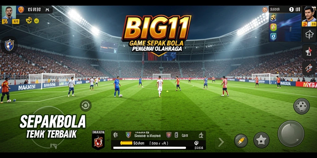 Tampilan gameplay yang menarik dan realistis dari BIG11.