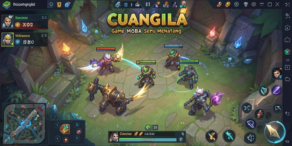 Gameplay CUANGILA yang mendebarkan dan seru.