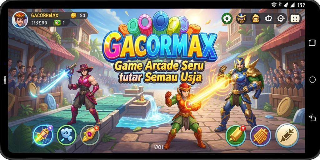Tampilan gameplay GACORMAX yang mengasyikkan dan penuh warna.