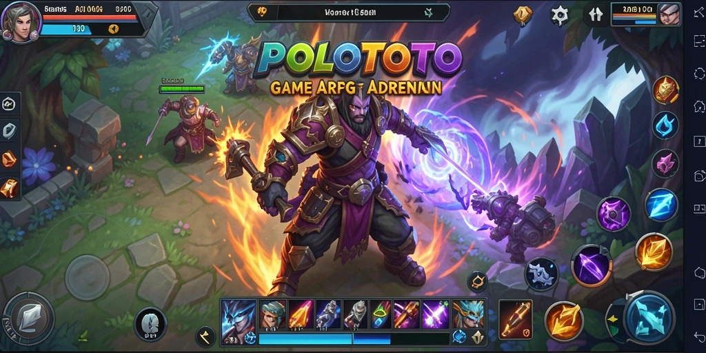 Tampilan gameplay POLOTOTO yang seru dan penuh aksi.