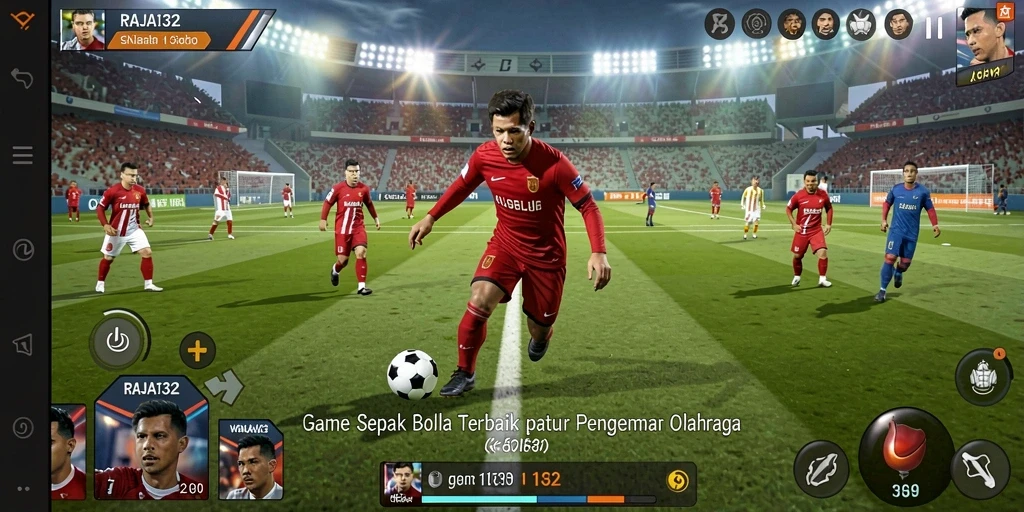 Tampilan aksi seru dalam gameplay RAJA132 yang menegangkan.