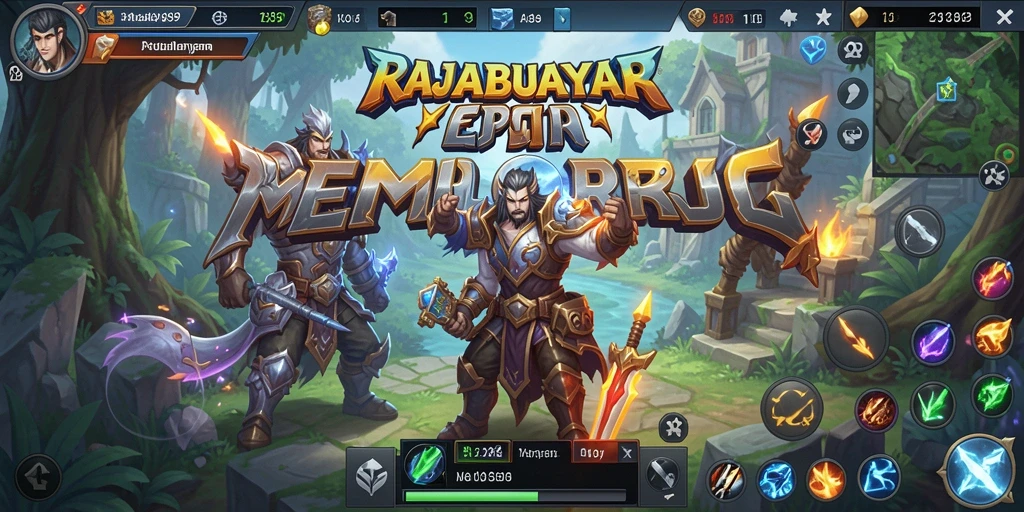 Tampilan gameplay RAJABUAYA89 yang memukau dalam petualangan MMORPG.