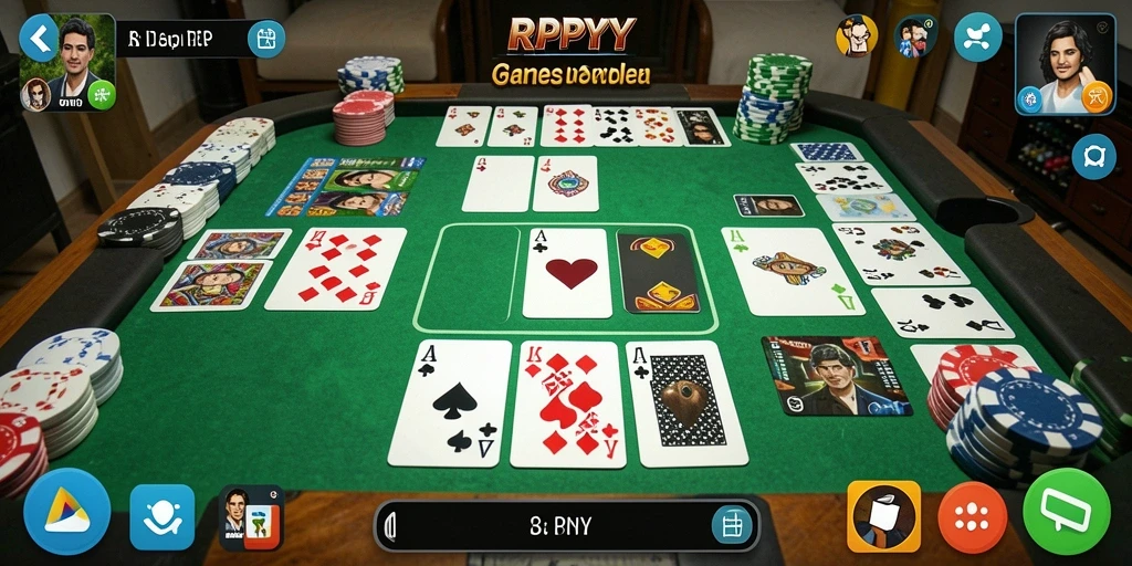Tampilan gameplay seru dari RPYYY di Gaple.