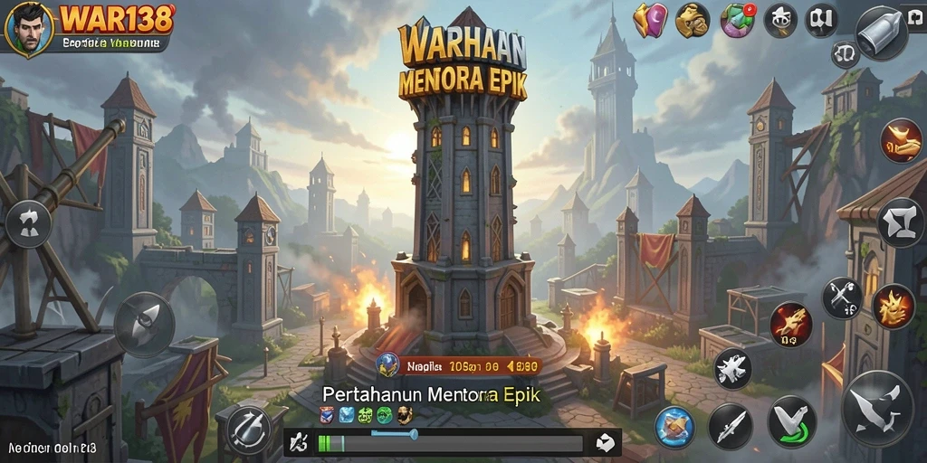 Gameplay menarik dalam WAR138 dengan strategi Tower Defense yang mendebarkan.