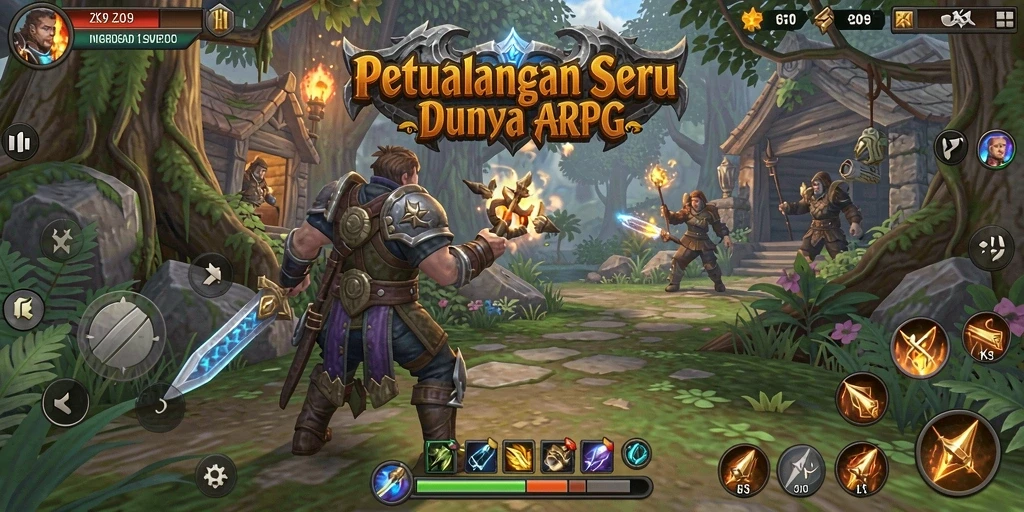 Tampilan seru gameplay ZK9 dengan pertempuran yang menegangkan.